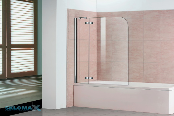 Как установить стеклянную шторку на ванную | Sklomax | Sklomax