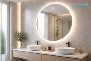 Дзеркала з підсвіткою - рішення для ванної Фото