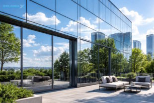 Зеркальні вікна Фото